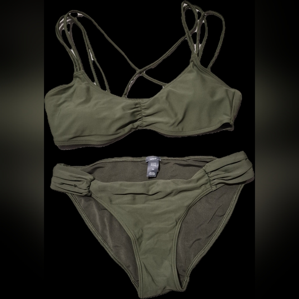 Aerie Olive Bikini Set